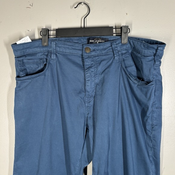 Mavi Jeans Mens 38 x 30 Blue Zach Straight Leg Denim Dark Wash - Picture 2 of 8